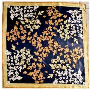 70s Vera Autumn Leaves Scarf